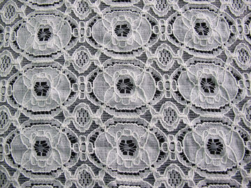 Krimpen-bestand Katoenen Nylon Kantstof, Geometrische Bloemstof CY-LW0154 leverancier