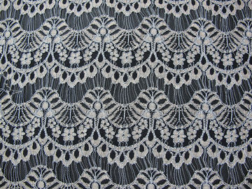 Geribde Gegratineerde de Stoffen Zwarte Guipure van het Kantnetwerk voor Lingerie/Bustehouder CY-DK0038 leverancier