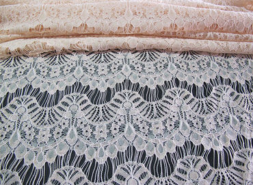 Geribde Gegratineerde de Stoffen Zwarte Guipure van het Kantnetwerk voor Lingerie/Bustehouder CY-DK0038 leverancier