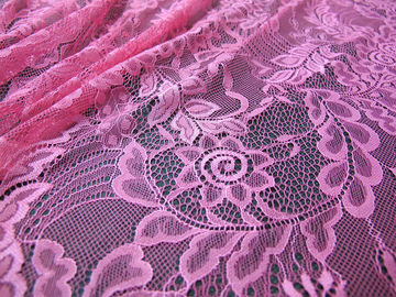 De lichte holle textiel van de het kantstof van het gaas100%nylon blad in Guangzhou-markt (CY-DN0007) leverancier