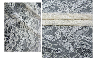 De lichte holle textiel van de het kantstof van het gaas100%nylon blad in Guangzhou-markt (CY-DN0007) leverancier