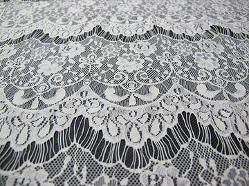 Verdun de holle nylon stof van het wimper Franse kant gegratineerde kant voor damekledingstuk (CY-DN0002) leverancier