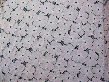 Bloemen Zware Katoenen Nylon Kantstof/Witte Stof syd-0005 van het Rekkant leverancier