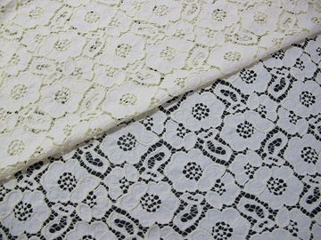 Katoenen van de munt Groene Guipure Nylon Kantstof/Stofferingsstof syd-0010 leverancier