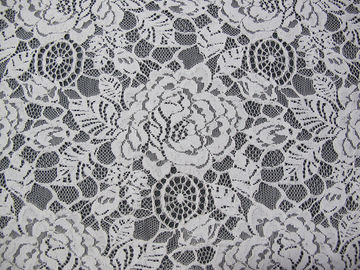 Eco Vriendschappelijk van het Katoenen Nylon de Stoffenwit Bloemkant voor Blouseoem ODM leverancier