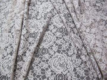 Eco Vriendschappelijk van het Katoenen Nylon de Stoffenwit Bloemkant voor Blouseoem ODM leverancier