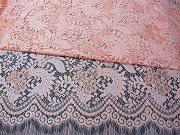 Elegant Oranje van het Katoenen Nylon van het de Kledingskant Rayonhuwelijk de Stoffen geen-Elastiek leverancier