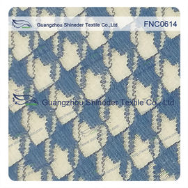 Klassieke Katoenen van Houndstooth Onregelmatige 42% Nylon 58% Stof voor vrijetijdskleding leverancier