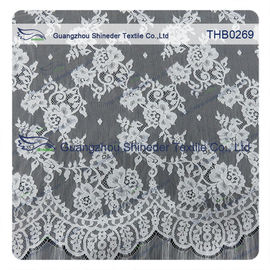 Talloze bloemen 3*1.5m grootte100% nylon rijgen chantilly stof voor Huwelijkskleding leverancier