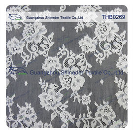 Talloze bloemen 3*1.5m grootte100% nylon rijgen chantilly stof voor Huwelijkskleding leverancier
