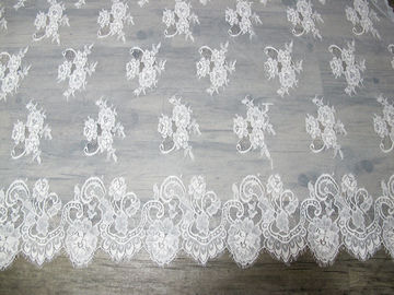 100% de Nylon Versiering van het Wimperkant met 130cm Breedte &amp; 160cm Lengte CY-HB0458 leverancier