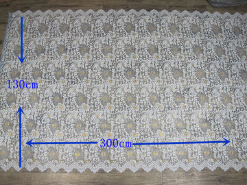 Kleurde het gordijn Moderne Goud het Grote van de Wimperkant en Stof Hoogwaardig In orde maken leverancier