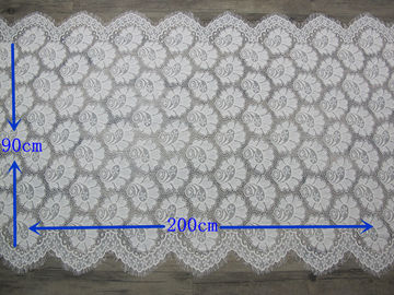 De bruids 30% Nylon 70% van het Katoenen Versiering Wimperkant voor Huwelijkskleding leverancier