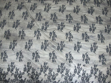 Het Kantversiering van de manier Grote Zwarte Wimper 100% Nylon voor Dame Dress CY-HB0481 leverancier