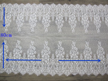 De elastische Versieringen van het de Wimperkant van de Kledingstoga door de Werf Elegante Zwarte Glanzende Zwenking leverancier