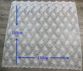 De vierkante Nylon Versiering van het Wimperkant/Kledings Uitstekend Kant voor Decoratie 150cm x 150cm leverancier