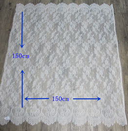 Nylon Elegant Wimper Wit Kant die Exquisitely Gemaakte 150cm CY-HB0594 in orde maken leverancier