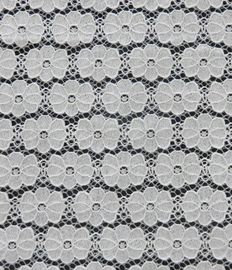 Regularty van de stof van het typografie nylon&cotton Kant voor dameskledingstuk leverancier