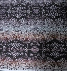 Snakeskin Digitale Gedrukte Stof voor kledings andladies kledingstuk leverancier