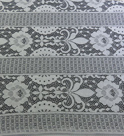 Bloementrident-Stippen Katoenen Nylon Kantstof voor het Kleden zich 152CM Breedte leverancier