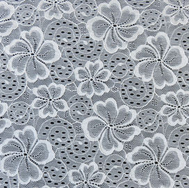 Opgesmukte Stretchable van het de Stoffenhuwelijk van het Versieringskant de Togaontwerpers leverancier