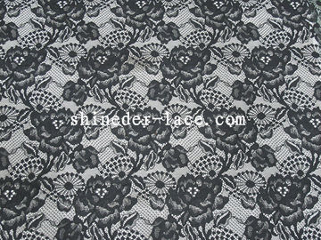 150cm patroon van het de stoffen bloemen/speciale blad van het breedte het nylon kant voor kledingstuk syd-0170 van vrouwen leverancier