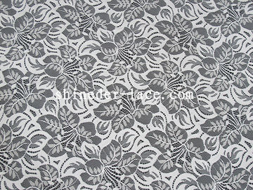 De roze/Witte Katoenen Nylon Kantstof of de Aanpassing kleurt voor Kleding syd-0182 leverancier