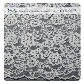 Zilveren van de het Kantstof van de Manier Zwitserse Geribde Jacquard de Bruidenkleding leverancier