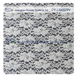 Dik Geborstelde Bruids Kant Katoenen Nylon Stof voor Dame Winter Dress leverancier
