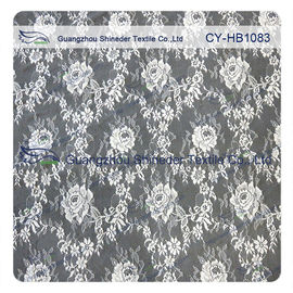 Moderne Bruids helemaal over de Bloemenchantilly Gegratineerde Stof van de Kantkleding leverancier