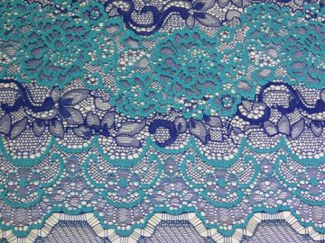 Mooie Bloemen Katoenen Nylon Kantstof door de Werf met het Milieuvriendelijke Verven leverancier